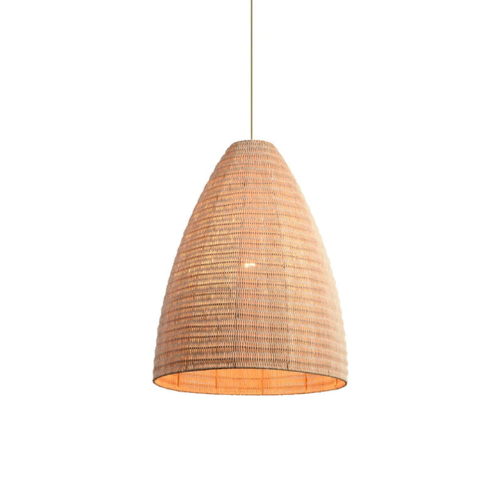 Virginia Rattan Woven Dome Basket Pendant Lights