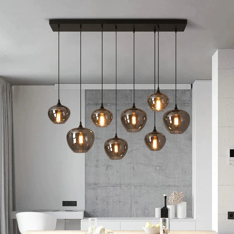 Glass Pendant Light Shades - Soft, Mood-Enhancing Light