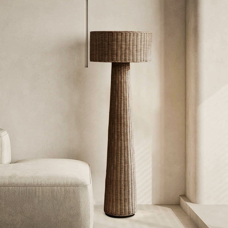 Gunner Nordic Creative Handmade Rattan Floor Lamp