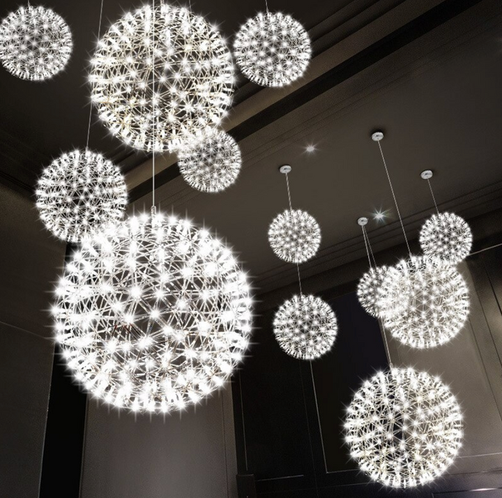 Winter Rainmond Firework Pendant Lighting