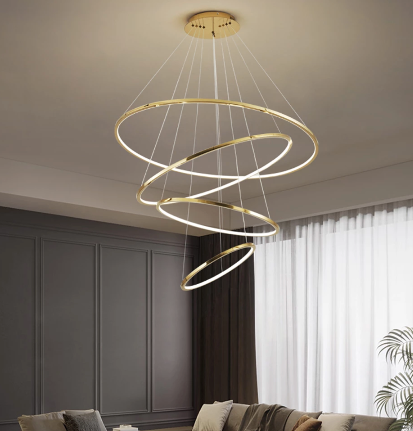 Christina Olympic Hoops Pendant Light