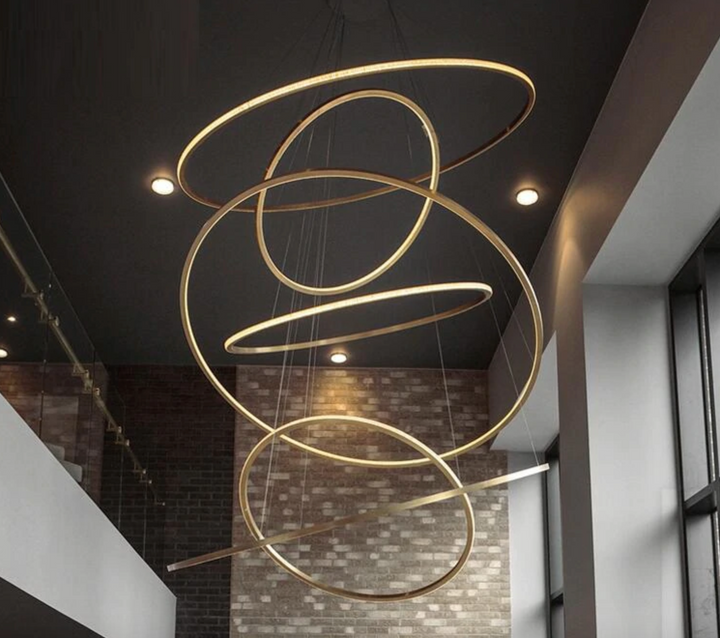 Christina Olympic Hoops Pendant Light