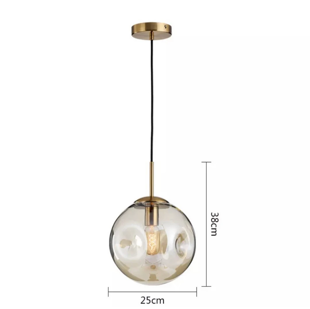 Piper Modern Loft Style Glass Light