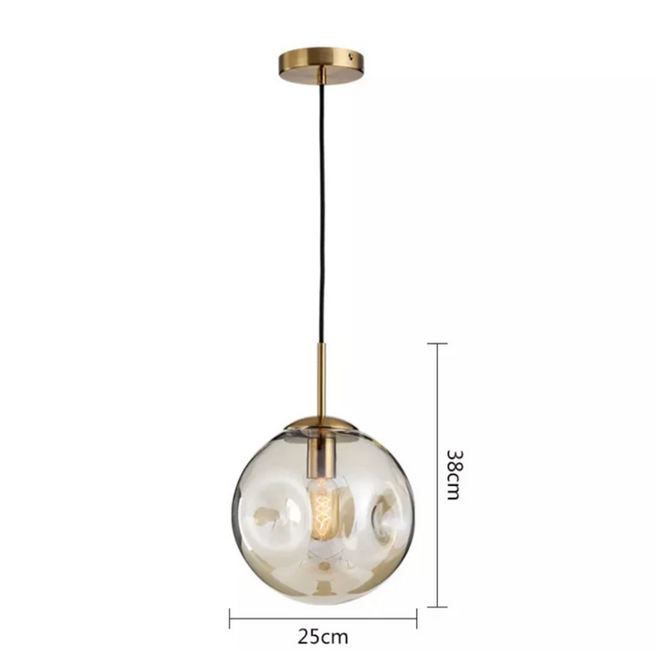 Piper Modern Loft Style Glass Light