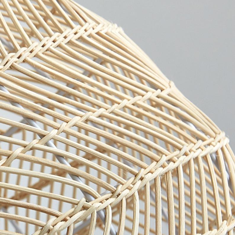 Fay Basket Rattan Woven Pendant Light