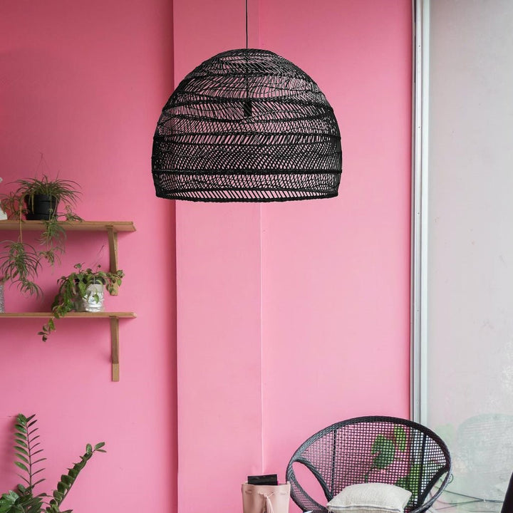 Fay Basket Rattan Woven Pendant Light