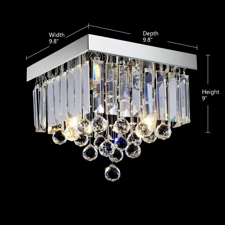 Esperanza Crystal Raindrop Ceiling Lighting