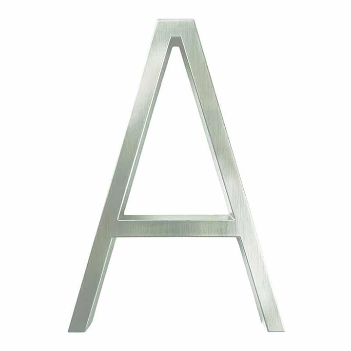 Allegra Satin Nickel House Numbers