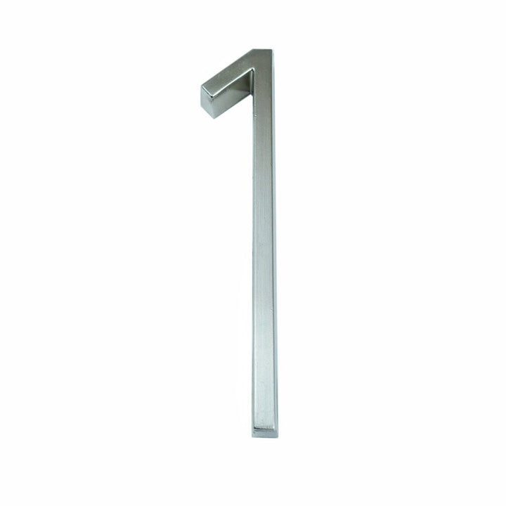 Allegra Satin Nickel House Numbers