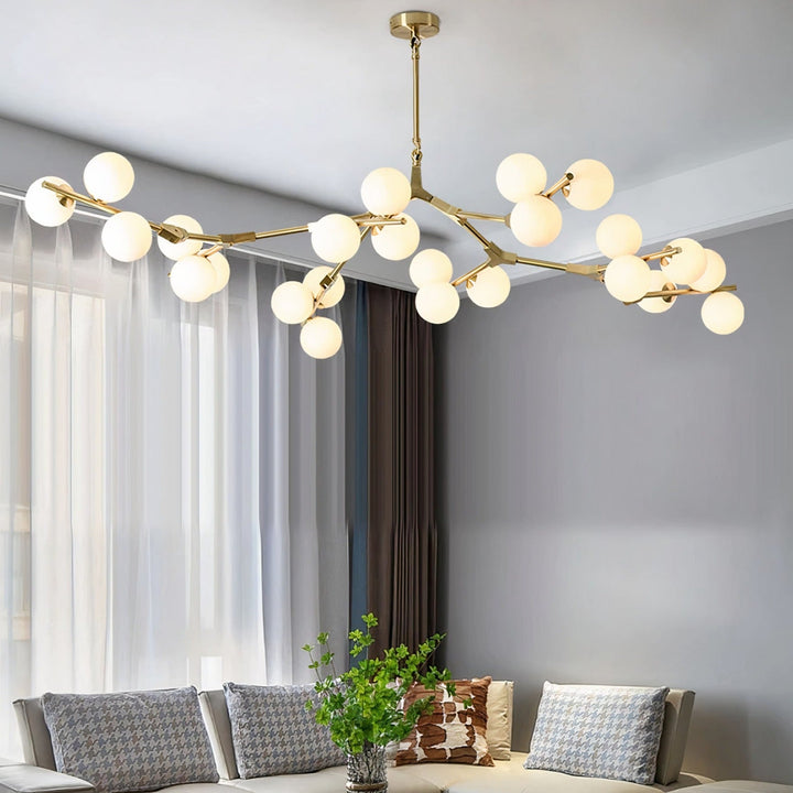 Gold Chandelier - Elegance & Modernity