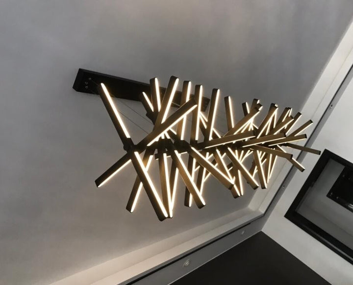 Charlie LED Fishbone Pendant Light