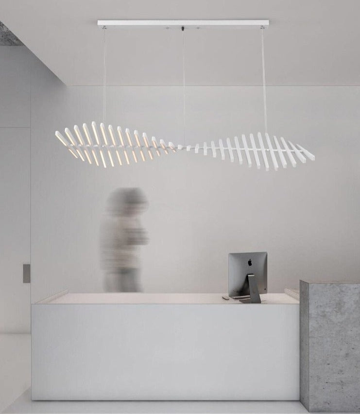 Charlie LED Fishbone Pendant Light