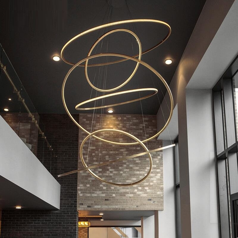 Christina Olympic Hoops Pendant Light