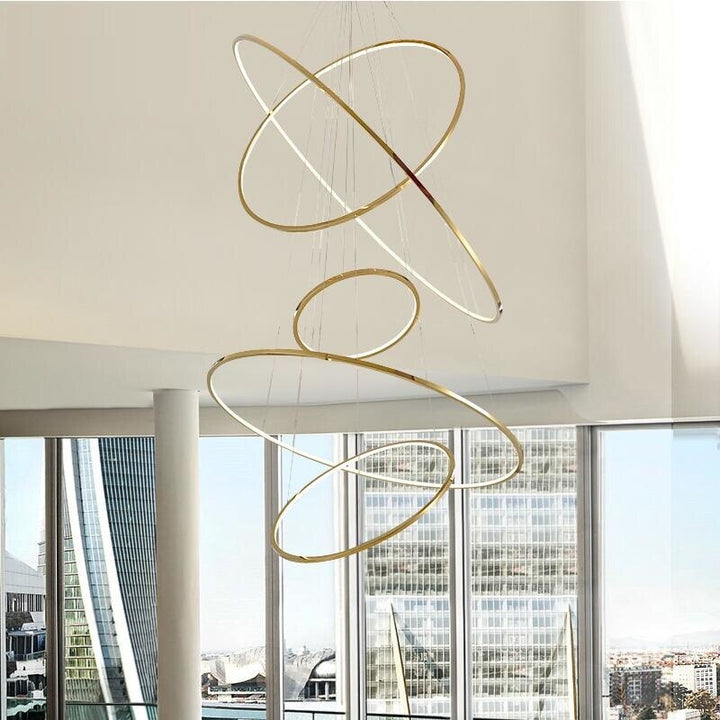 Christina Olympic Hoops Pendant Light