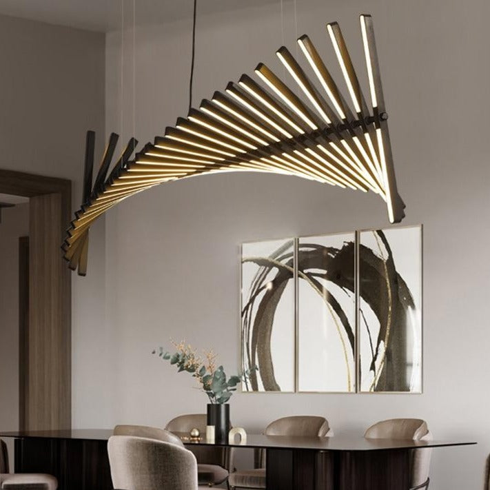 Charlie LED Fishbone Pendant Light