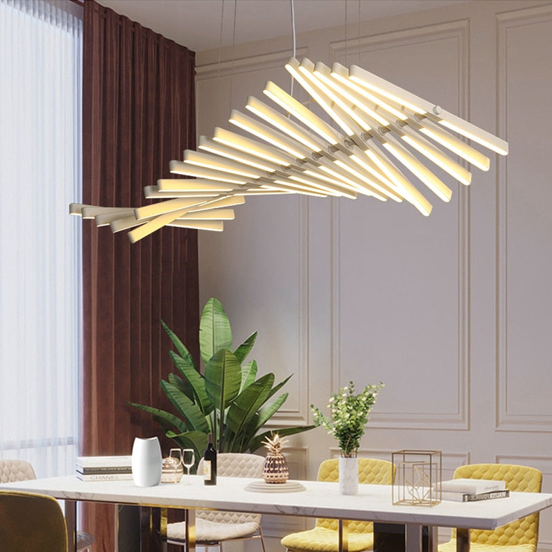 Charlie LED Fishbone Pendant Light