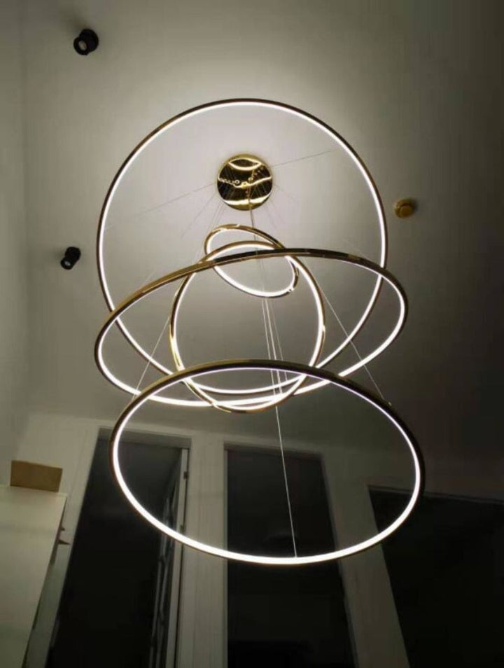 Christina Olympic Hoops Pendant Light