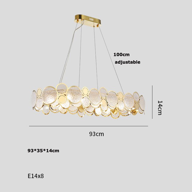 Renzo Oval Chandelier