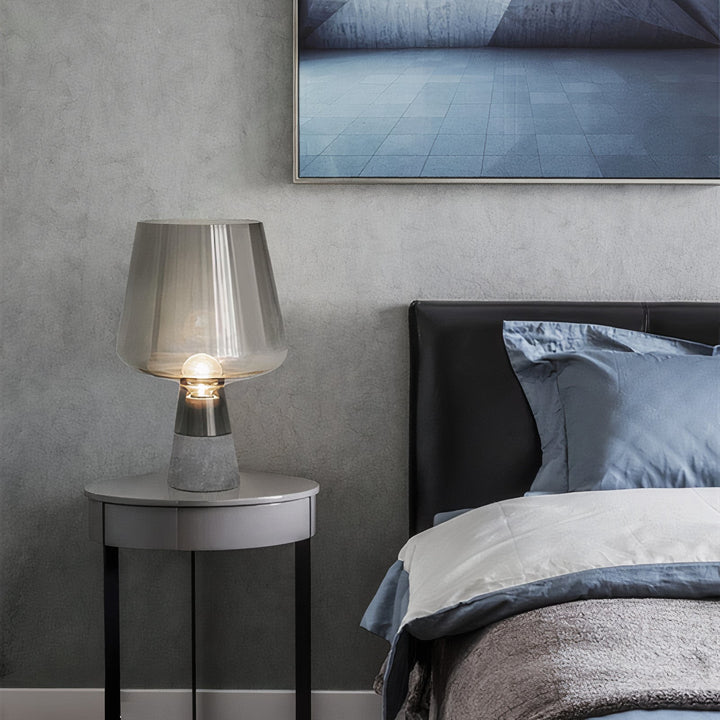 Glass Shade Table Lamps - Unique Lamp