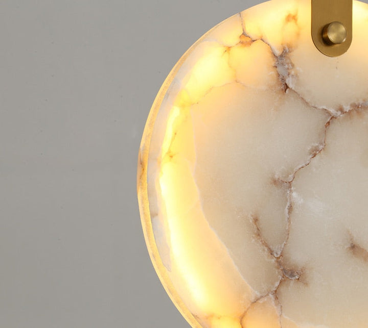 Carmel Marble Disc Pendant Ceiling Light