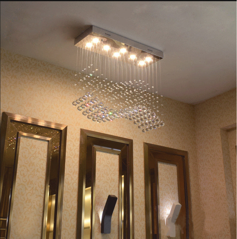 Summer Crystal Shower Pendant Light